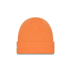 New Era Cap Orange Waffle Knit Beanie