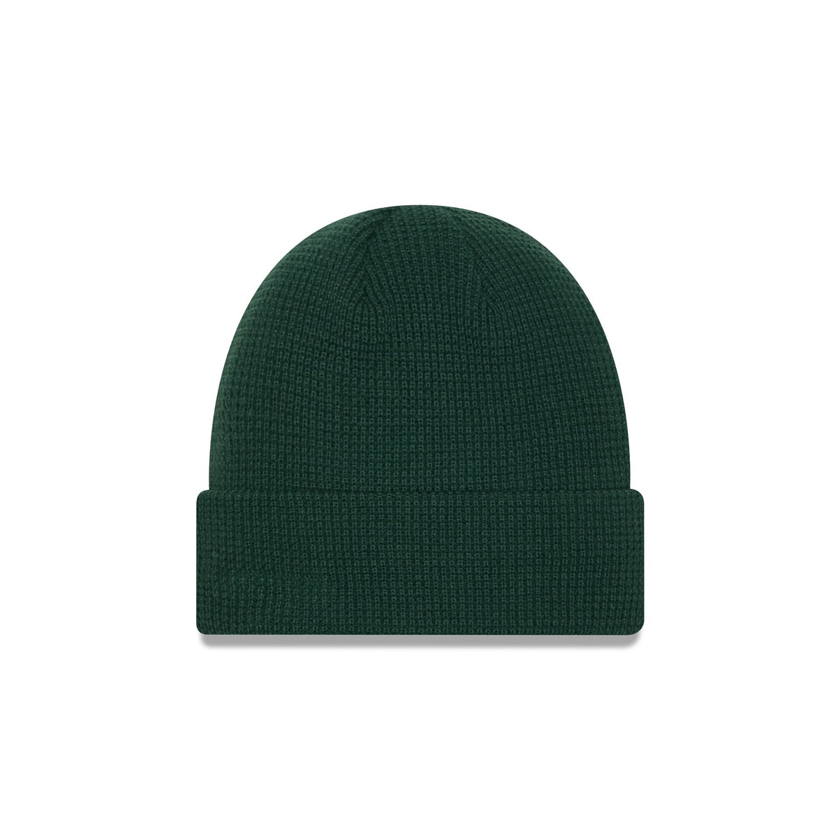 New Era Cap Green Waffle Knit Beanie