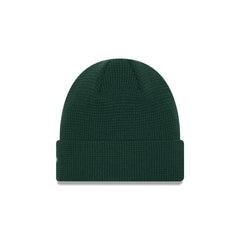 New Era Cap Green Waffle Knit Beanie