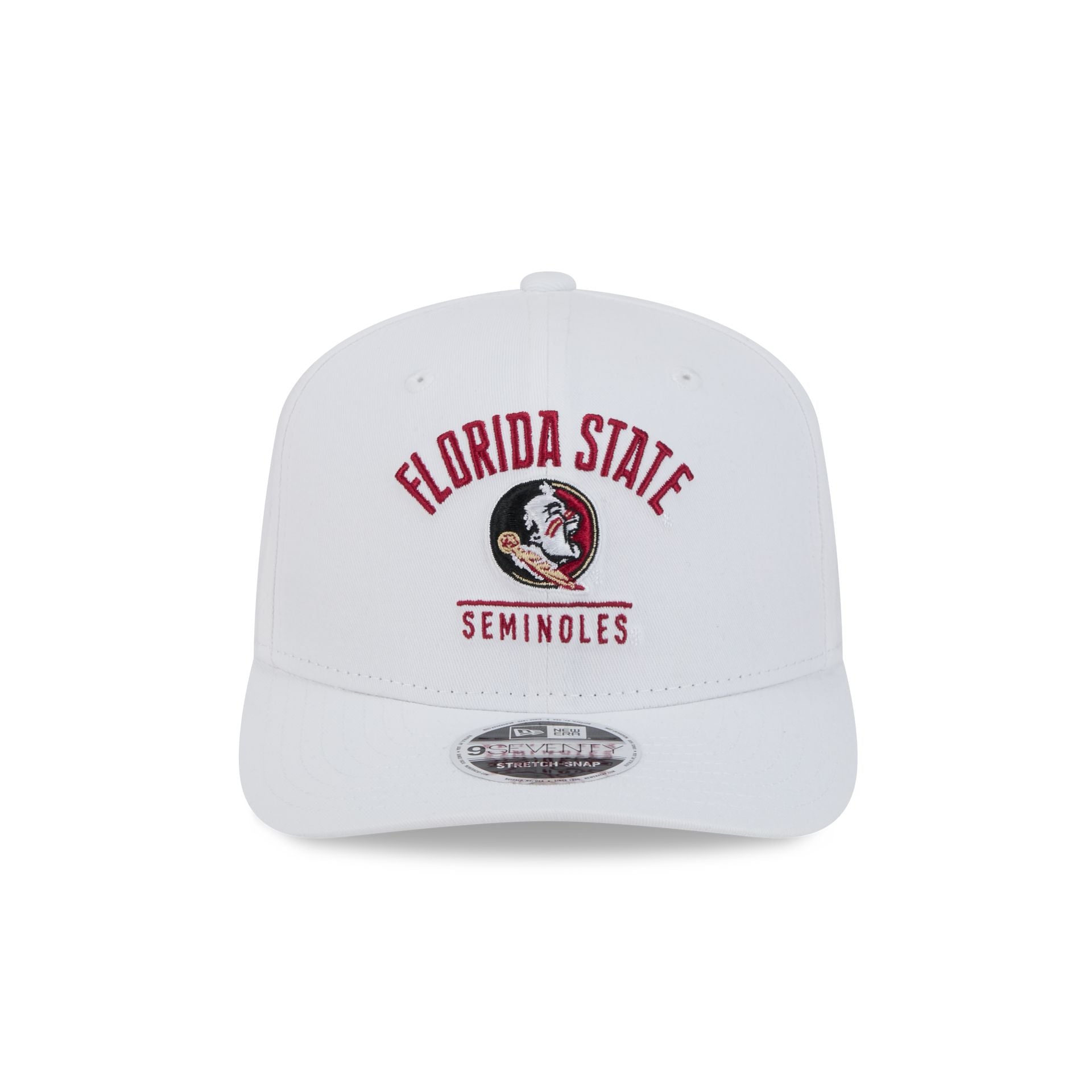 Florida State Seminoles Optic White 9SEVENTY Stretch-Snap Hat