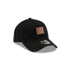 Forge Leather Patch Black 9FORTY A-Frame Adjustable Hat