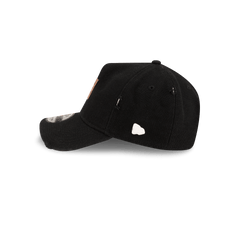 Forge Leather Patch Black 9FORTY A-Frame Adjustable Hat