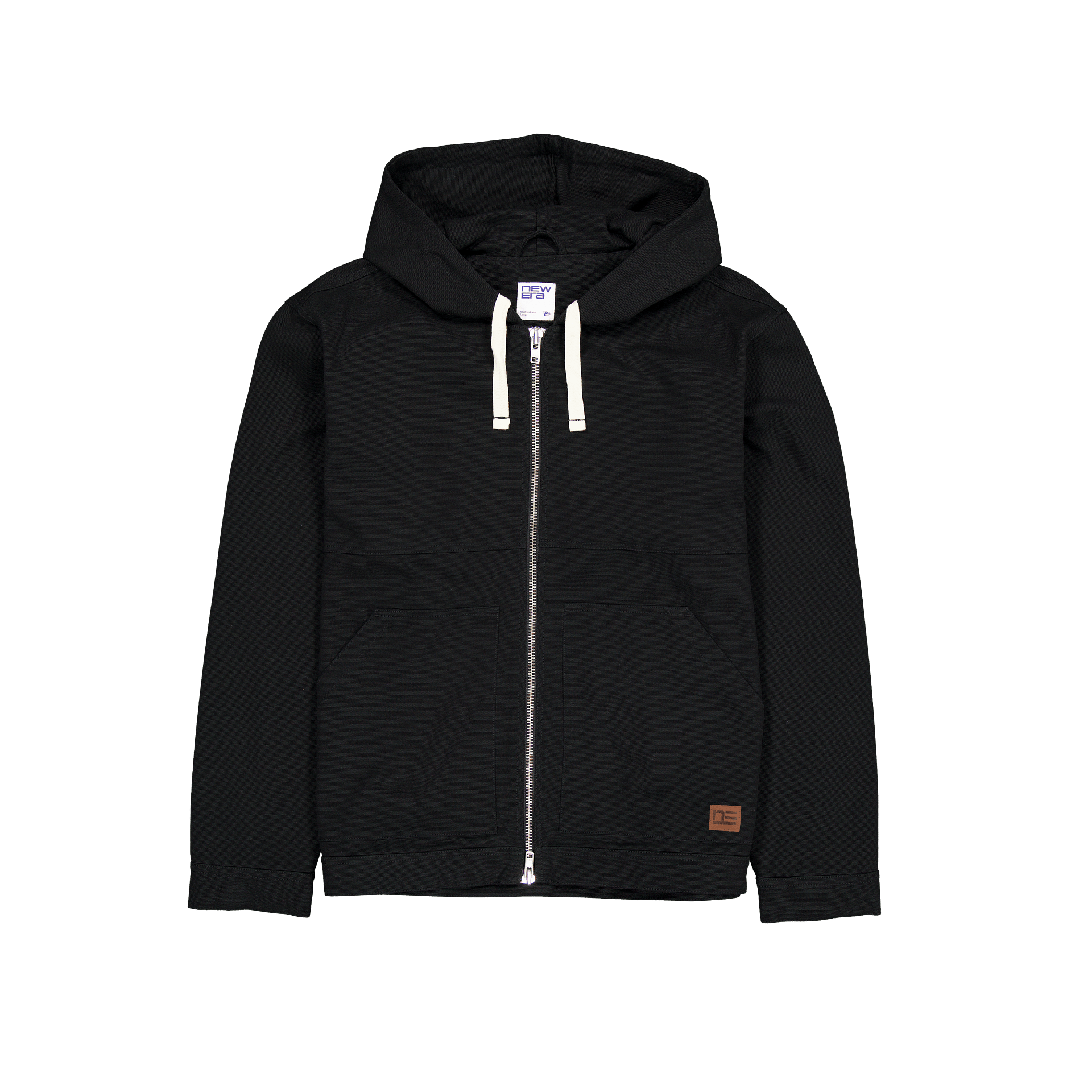 Forge Black Hooded Work Jacket