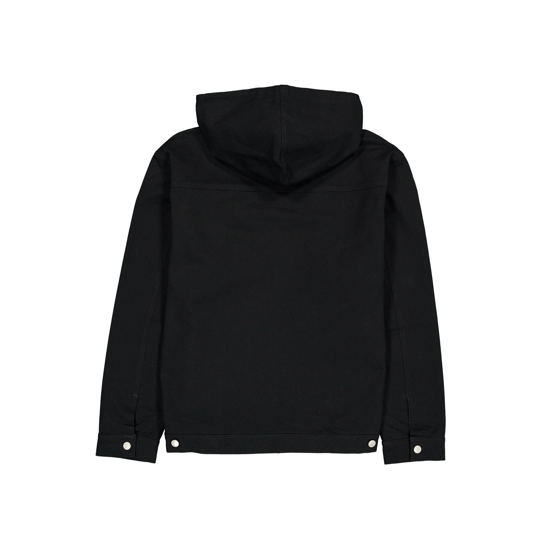 Forge Black Hooded Work Jacket