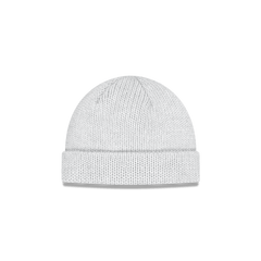 Deck College White Knit Beanie
