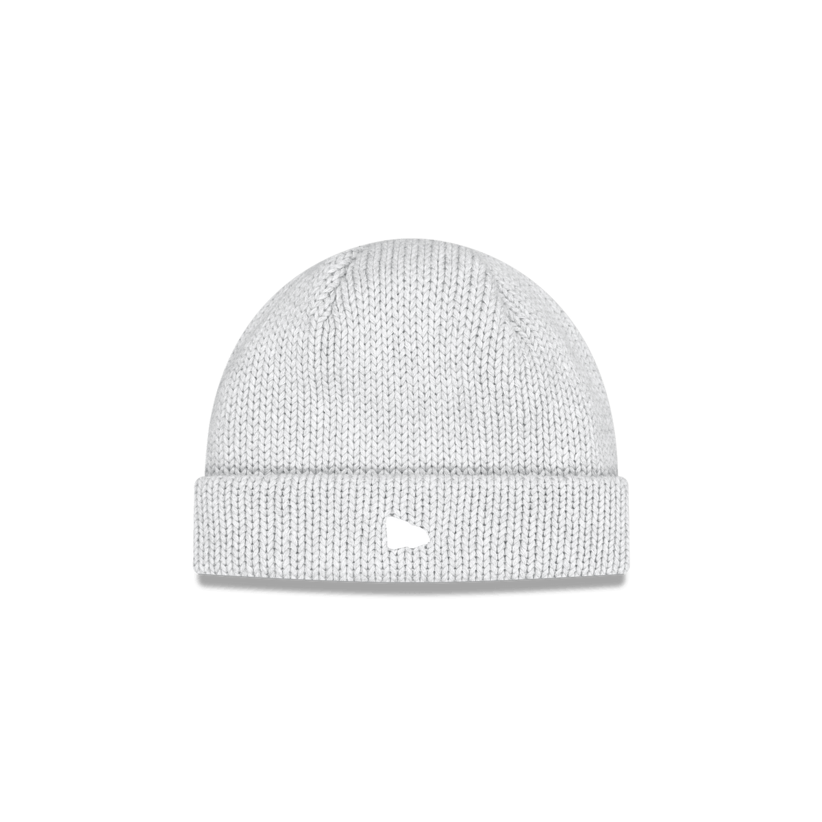 Deck College White Knit Beanie