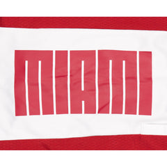 Miami Heat Red Graphic Mesh Shorts