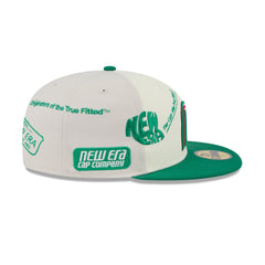 Mexico Baseball New Era Anniversary Logos Stone 59FIFTY Fitted Hat
