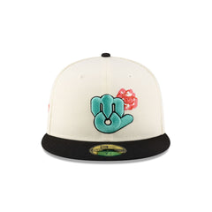 Diablos Rojos del M��xico Two-Tone Rose 59FIFTY Fitted Hat