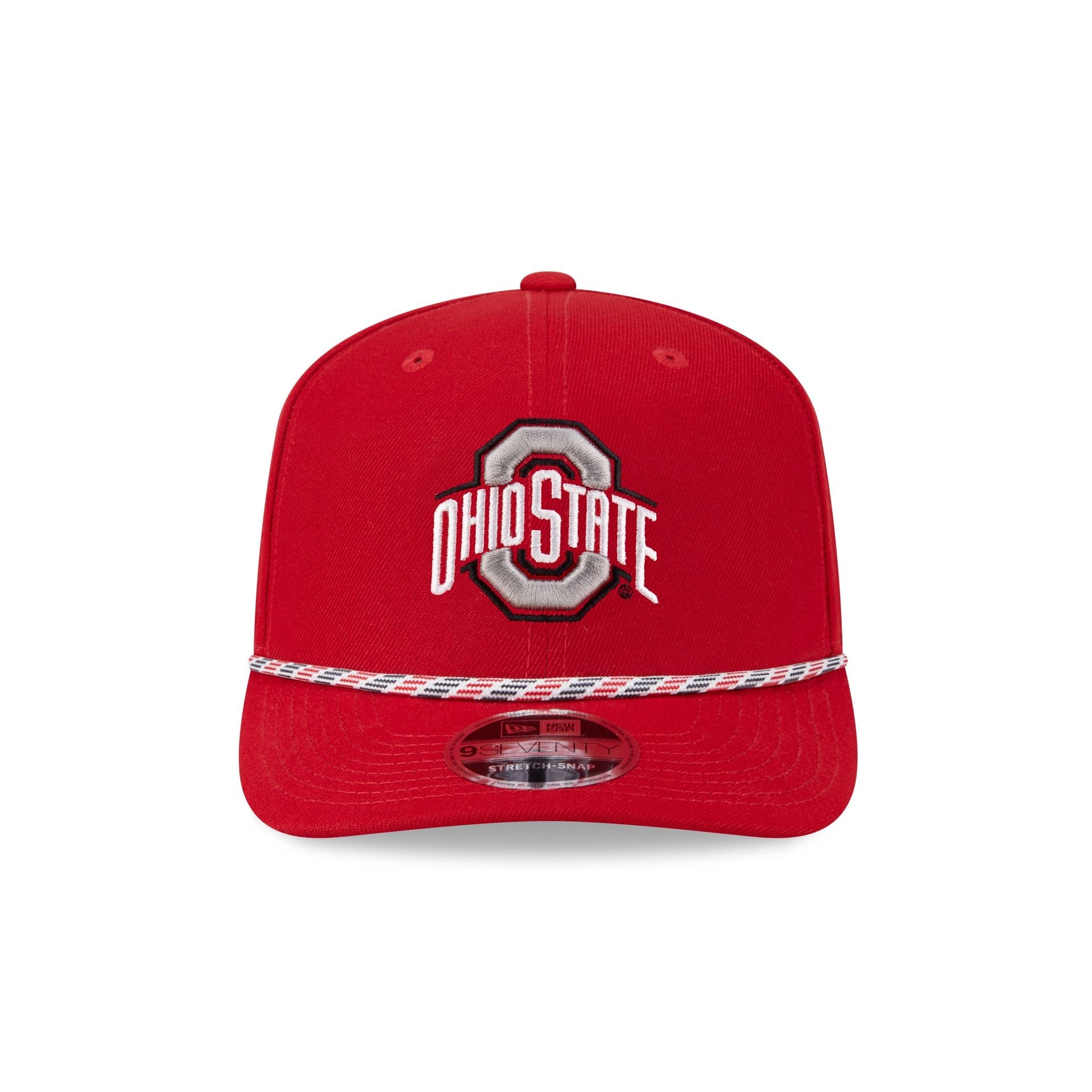 Ohio State Buckeyes Multicolor Rope 9SEVENTY Stretch-Snap Hat