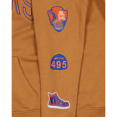 New York Knicks 2025 All-Star Game Victory Grove Light Bronze Hoodie