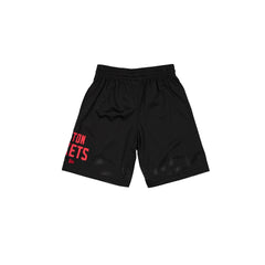 Houston Rockets Mesh Black Shorts