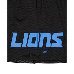 Detroit Lions Mesh Black Shorts