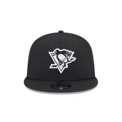 Pittsburgh Penguins Black 9FIFTY Trucker Hat