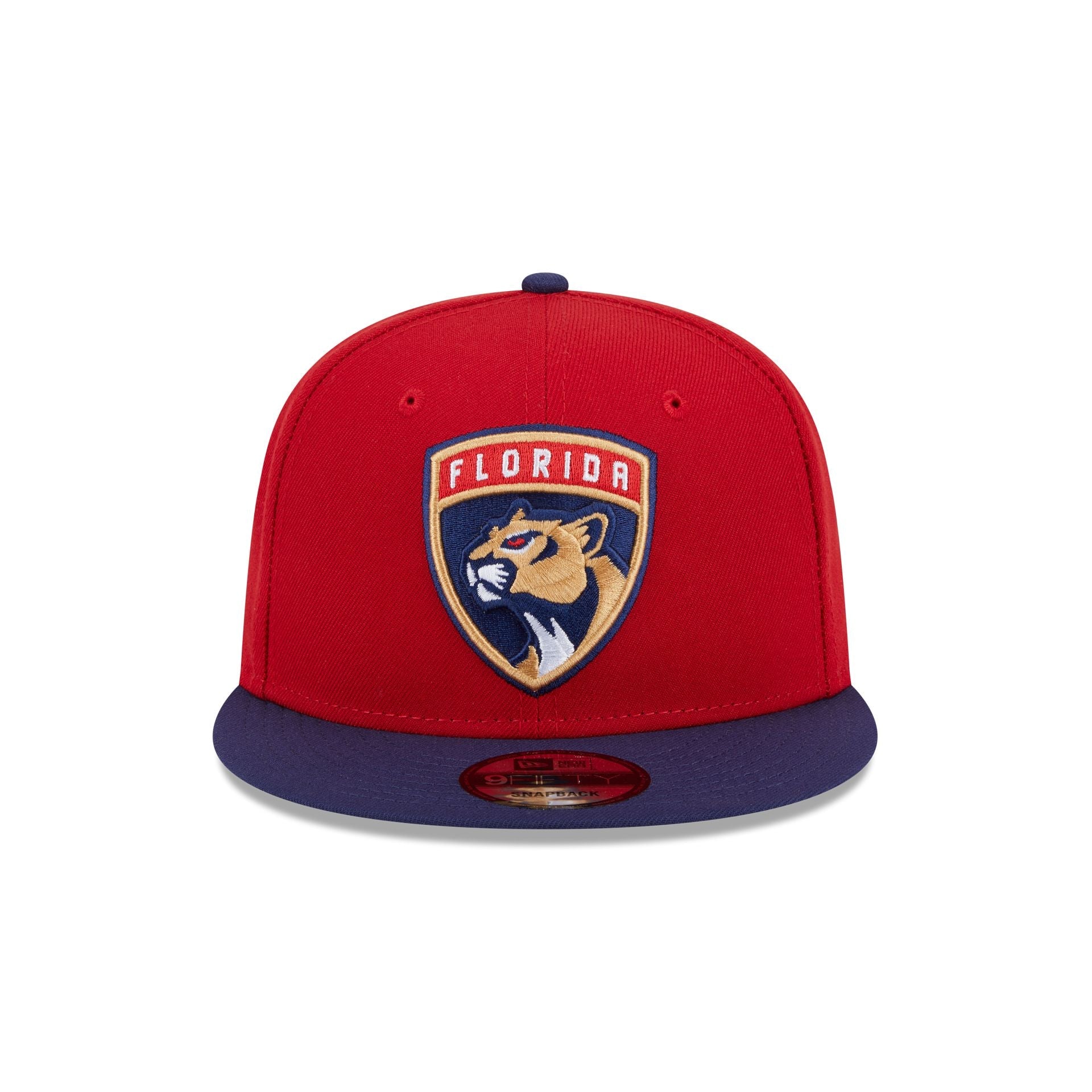Florida Panthers Navy Visor 9FIFTY Snapback Hat