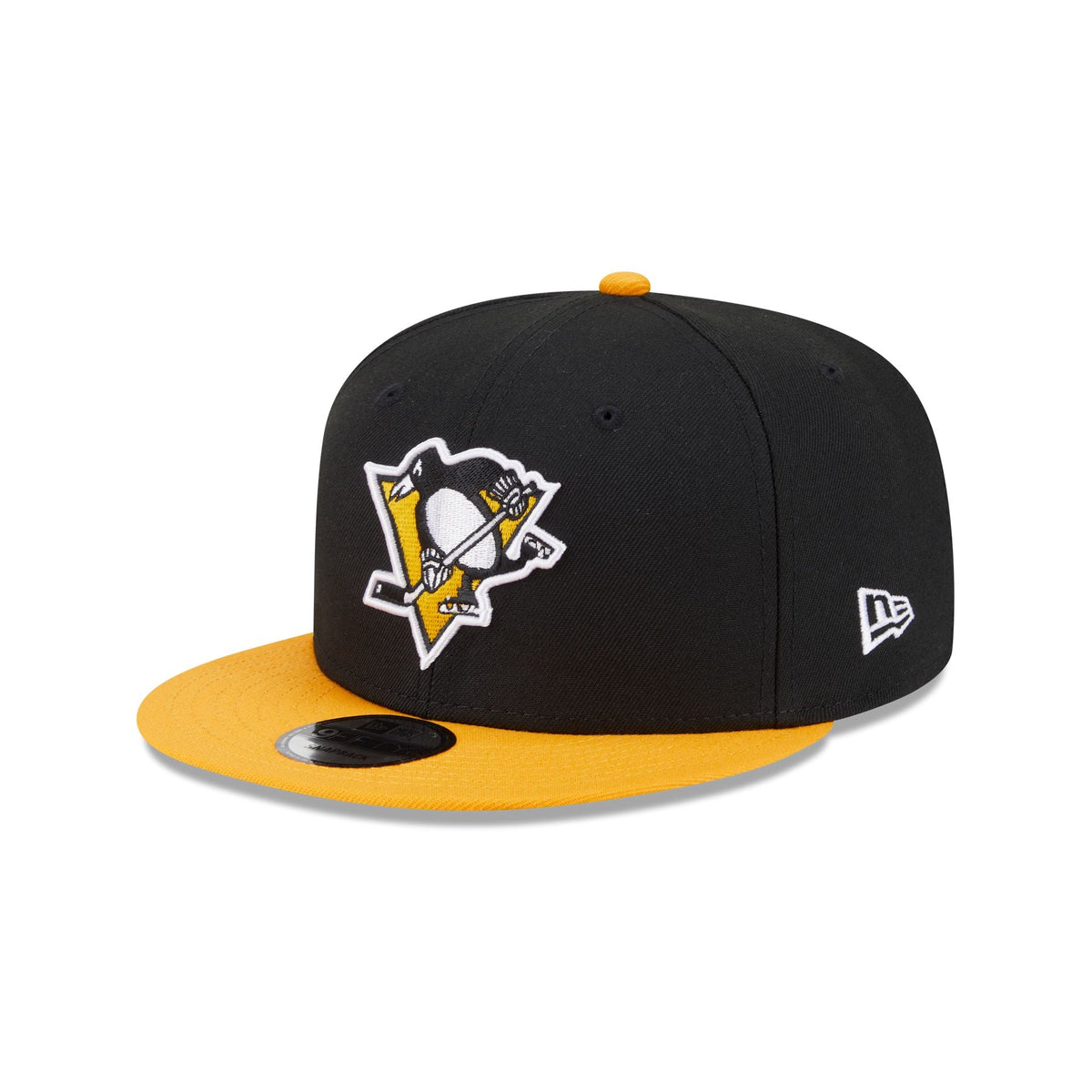 Pittsburgh Penguins Black 9FIFTY Snapback Hat
