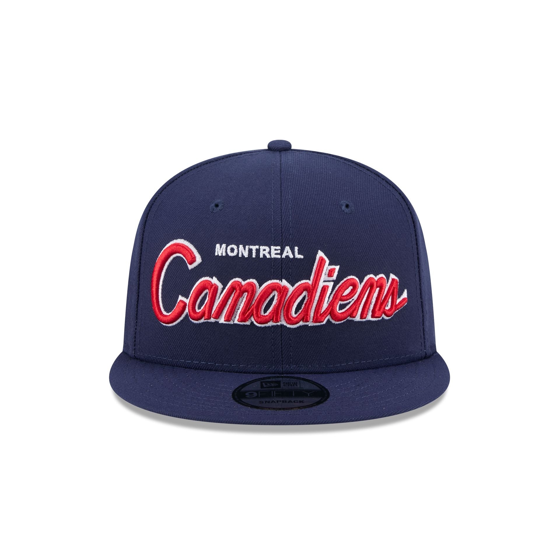 Montreal Canadiens Script 9FIFTY Snapback Hat