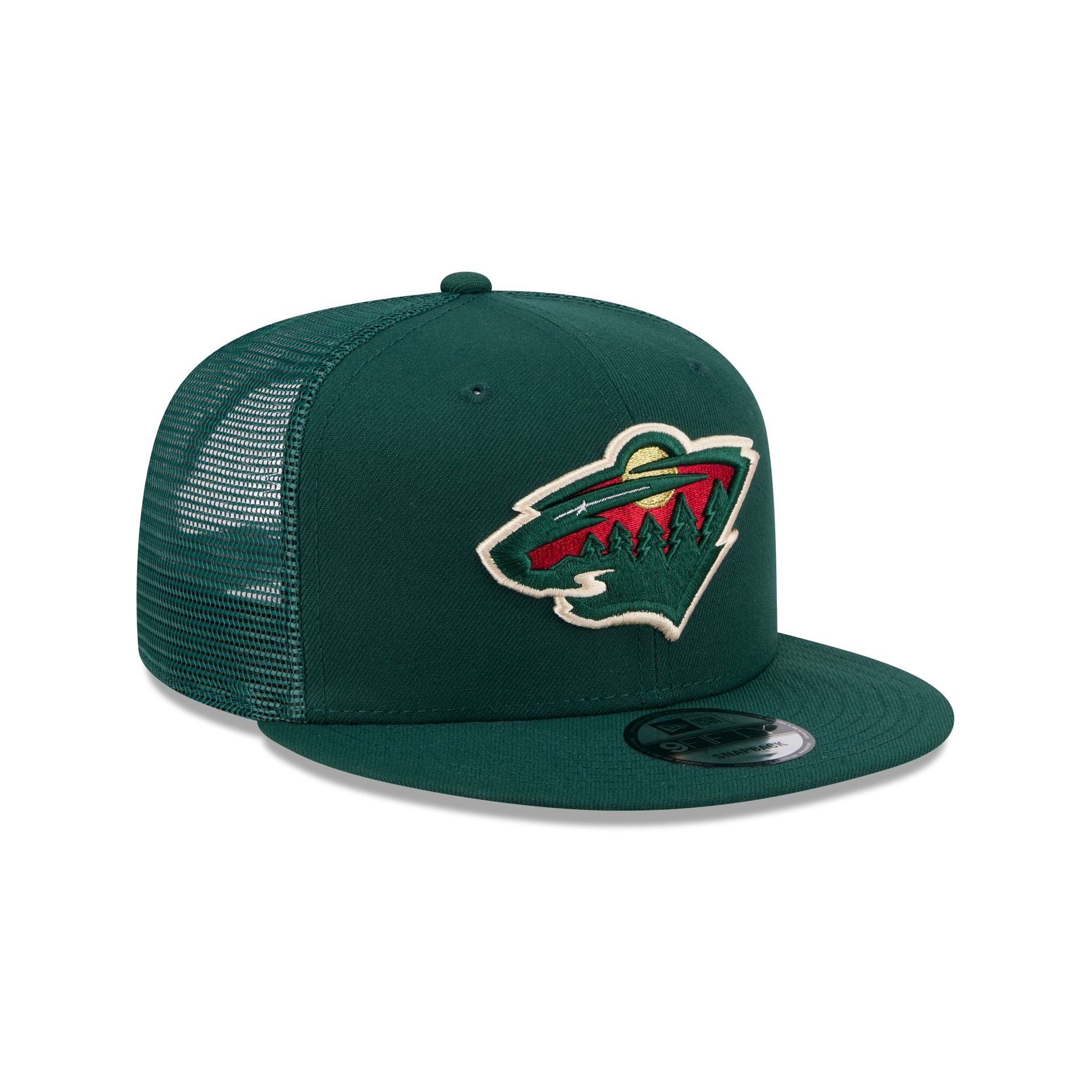 Minnesota Wild Team Tag 9FIFTY Trucker Hat
