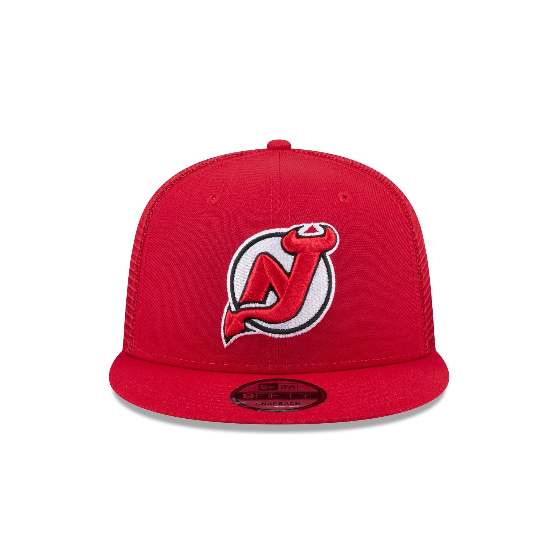 New Jersey Devils Team Tag 9FIFTY Trucker Hat