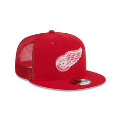 Detroit Red Wings Team Tag 9FIFTY Trucker Hat