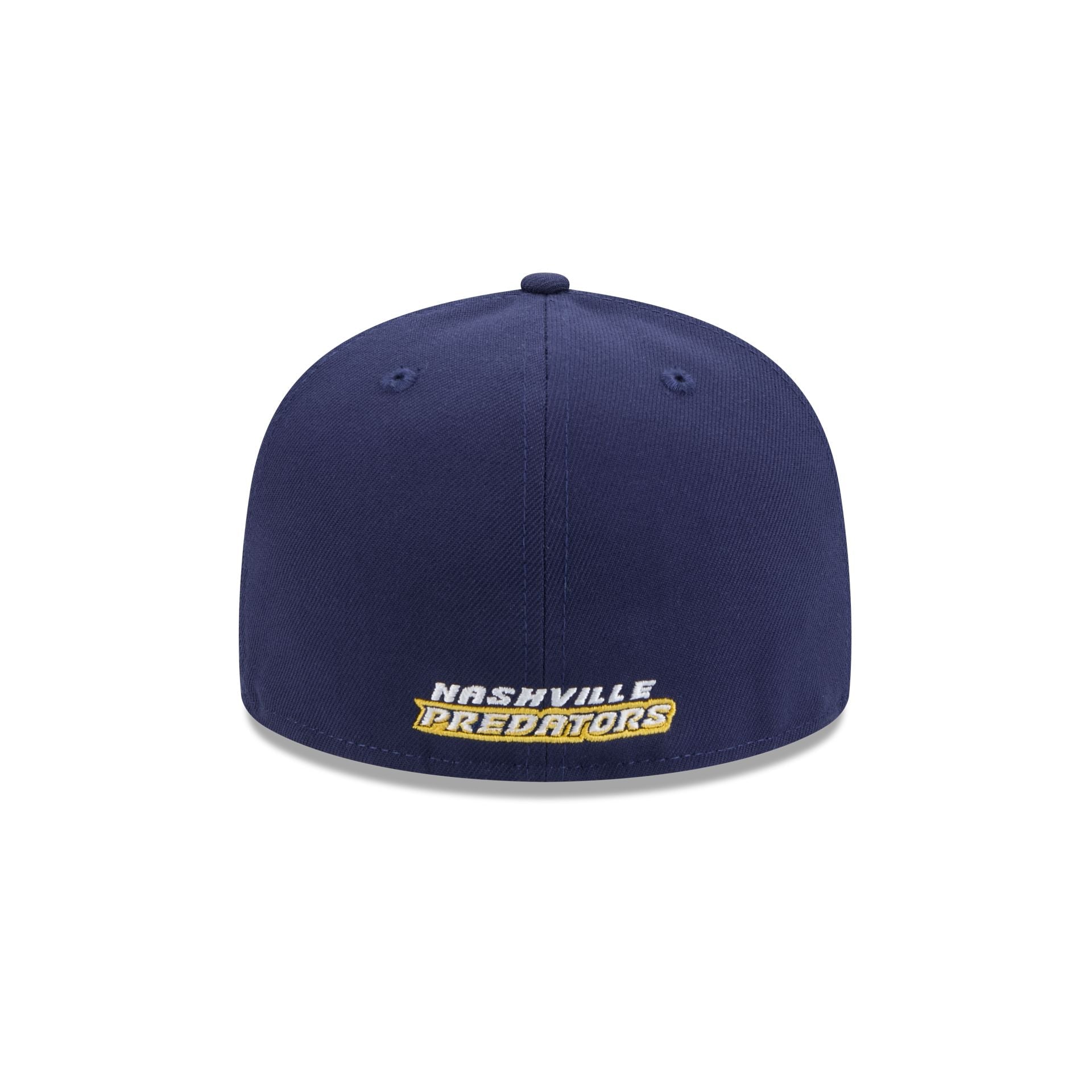 Nashville Predators Rear Wordmark 59FIFTY Fitted Hat