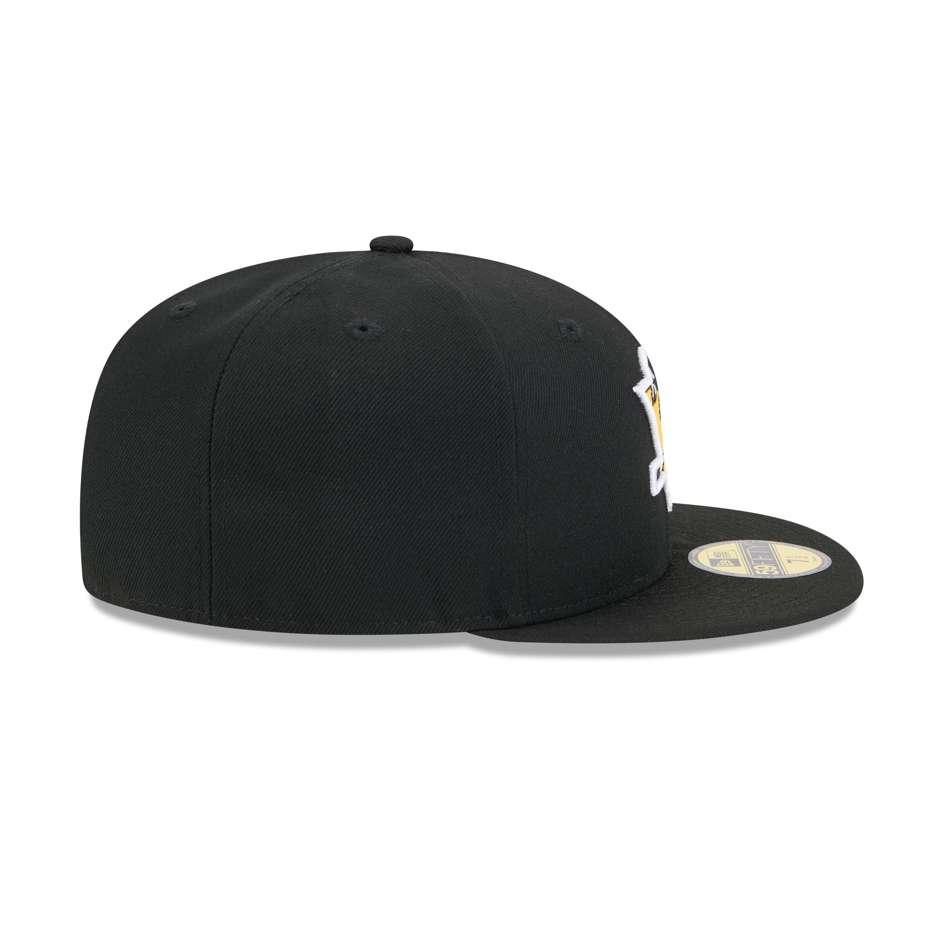 Pittsburgh Penguins Rear Wordmark 59FIFTY Fitted Hat