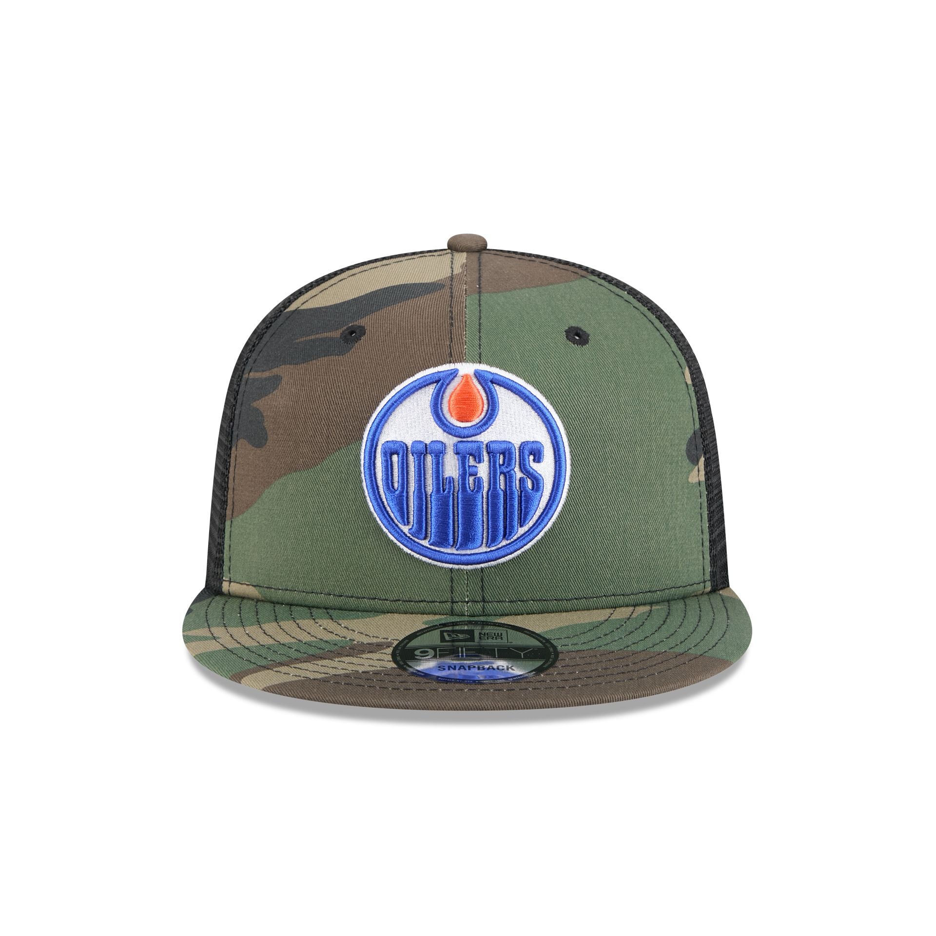 Edmonton Oilers Camo 9FIFTY Trucker Hat