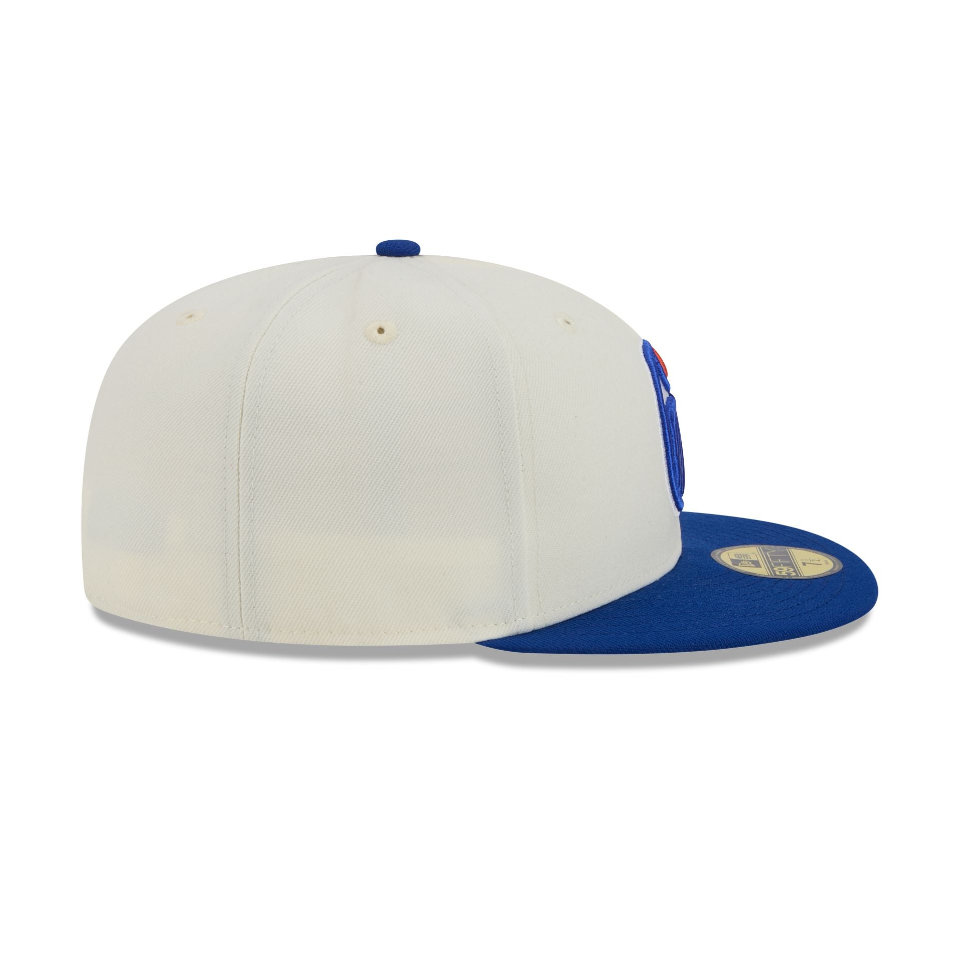 Edmonton Oilers Chrome White 59FIFTY Fitted Hat