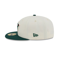 Minnesota Wild Chrome White 59FIFTY Fitted Hat