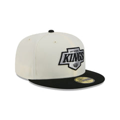 Los Angeles Kings Chrome White 59FIFTY Fitted Hat
