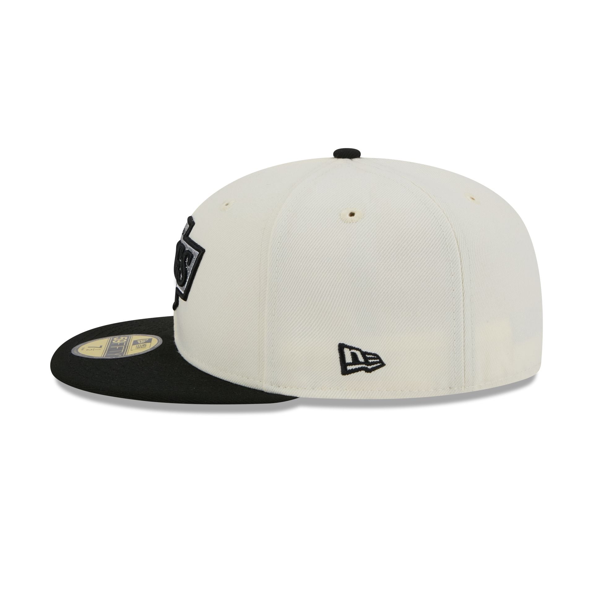 Los Angeles Kings Chrome White 59FIFTY Fitted Hat