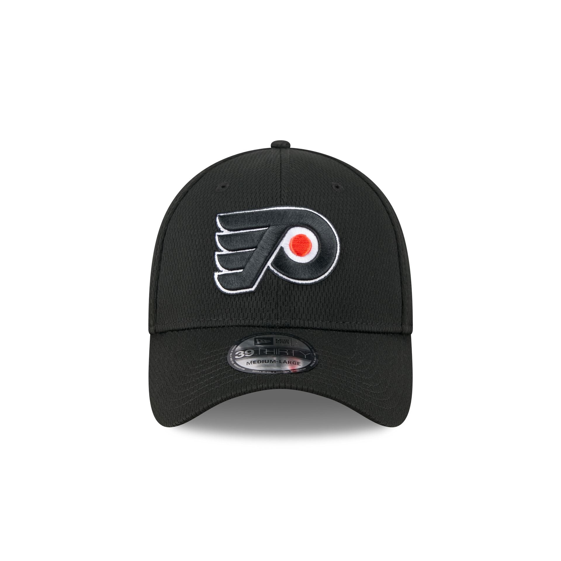 Philadelphia Flyers Black 39THIRTY Stretch Fit Hat