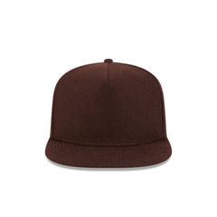 New Era Cap Walnut Melton Wool 59FIFTY A-Frame Fitted Hat