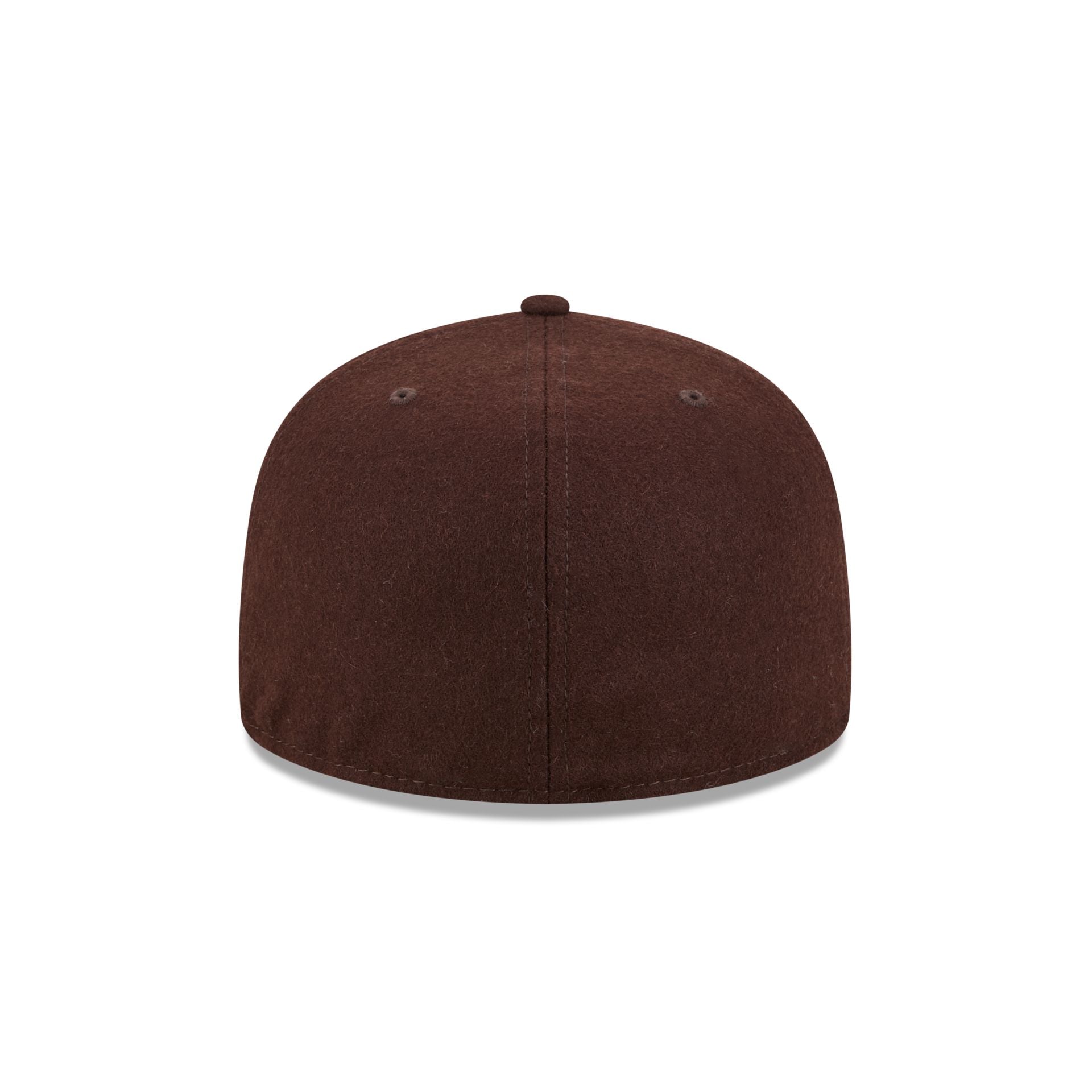 New Era Cap Walnut Melton Wool 59FIFTY A-Frame Fitted Hat