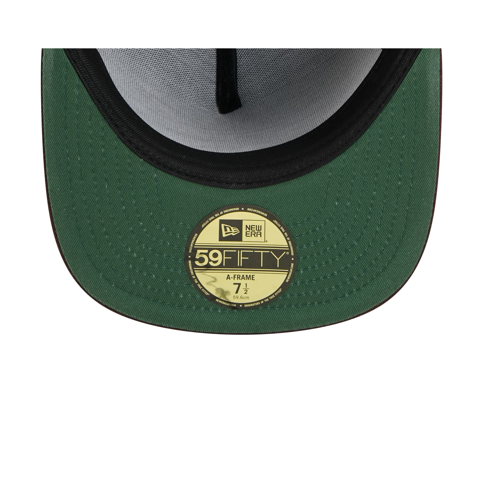New Era Cap Walnut Melton Wool 59FIFTY A-Frame Fitted Hat