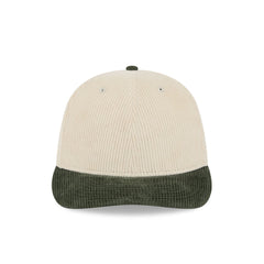 New Era Cap New Olive Corduroy Visor Low Profile 59FIFTY Fitted Hat
