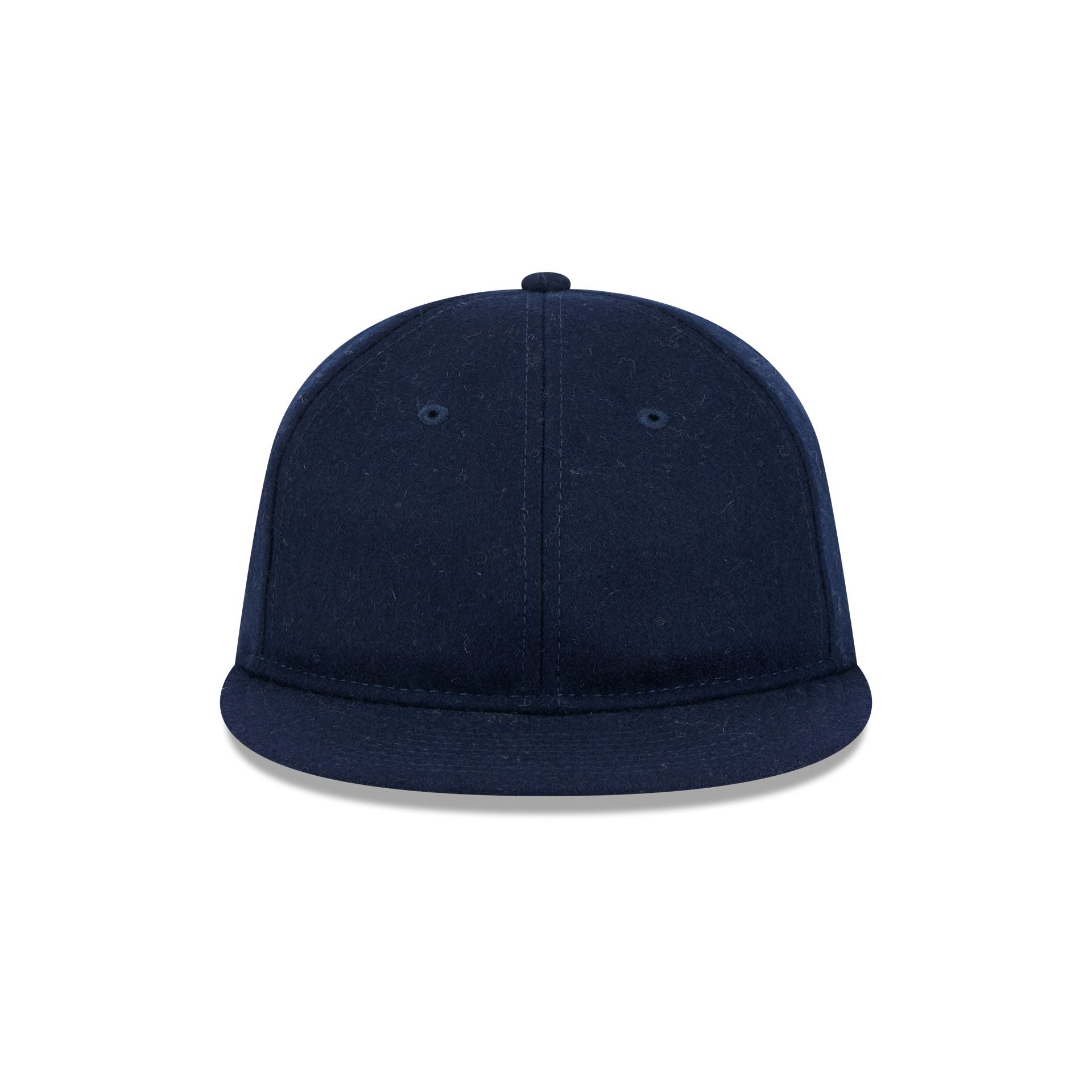 New Era Cap Navy Melton Wool Retro Crown 9FIFTY Strapback Hat