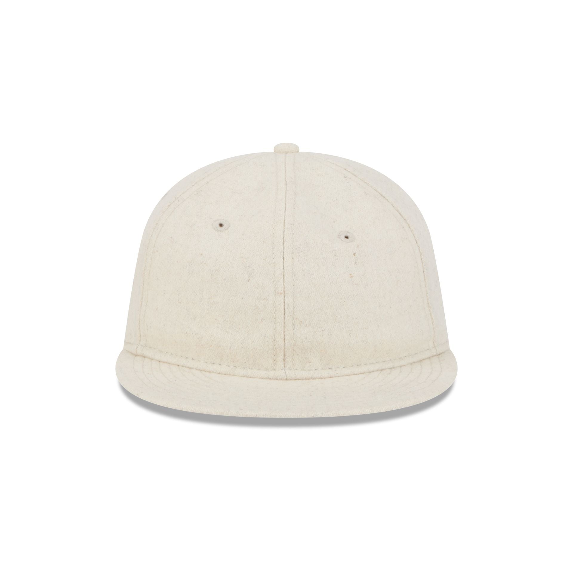 New Era Cap Heather Oatmeal Melton Wool Retro Crown 9FIFTY Strapback Hat