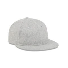 New Era Cap Heather Gray Melton Wool Retro Crown 9FIFTY Strapback Hat