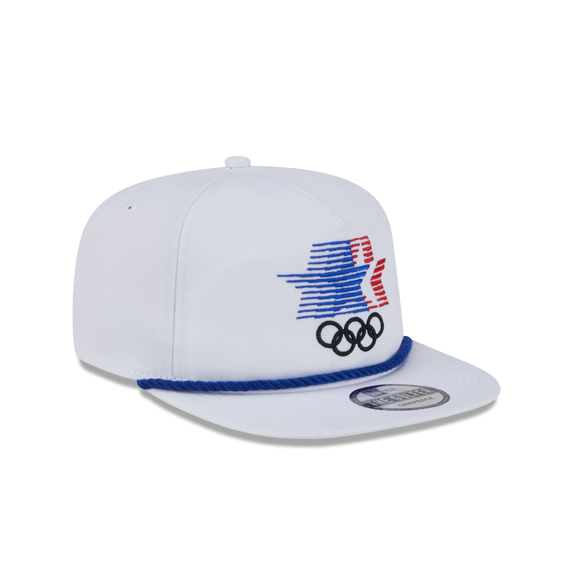 Olympic Heritage Los Angeles 1984 Olympic Games White Golfer Hat