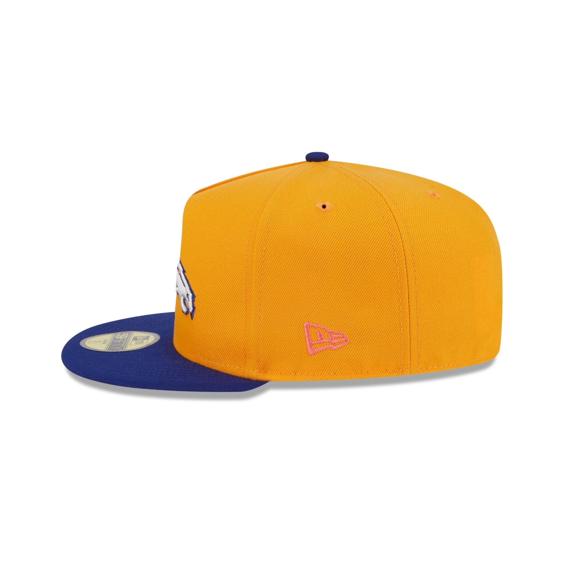 Denver Broncos Gold 59FIFTY A-Frame Fitted Hat