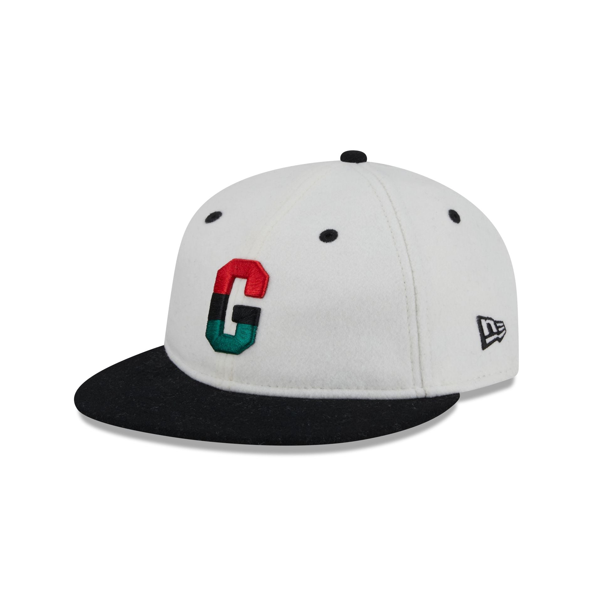 Homestead Grays Tri Color Retro Crown 9FIFTY Snapback Hat
