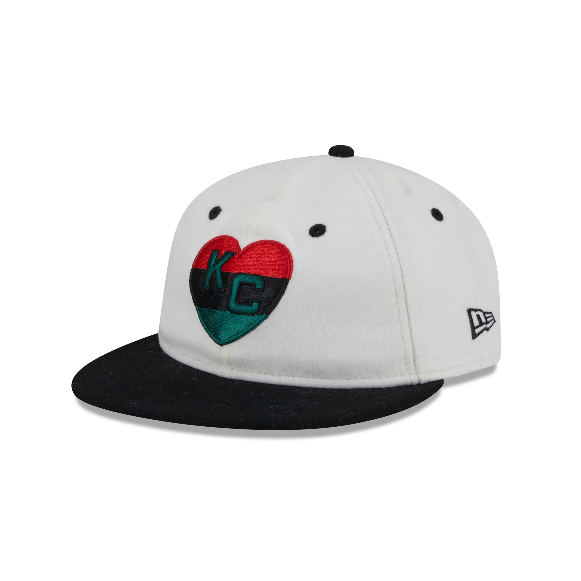 Kansas City Monarchs Tri Color Retro Crown 9FIFTY Snapback Hat