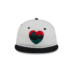 Kansas City Monarchs Tri Color Retro Crown 9FIFTY Snapback Hat