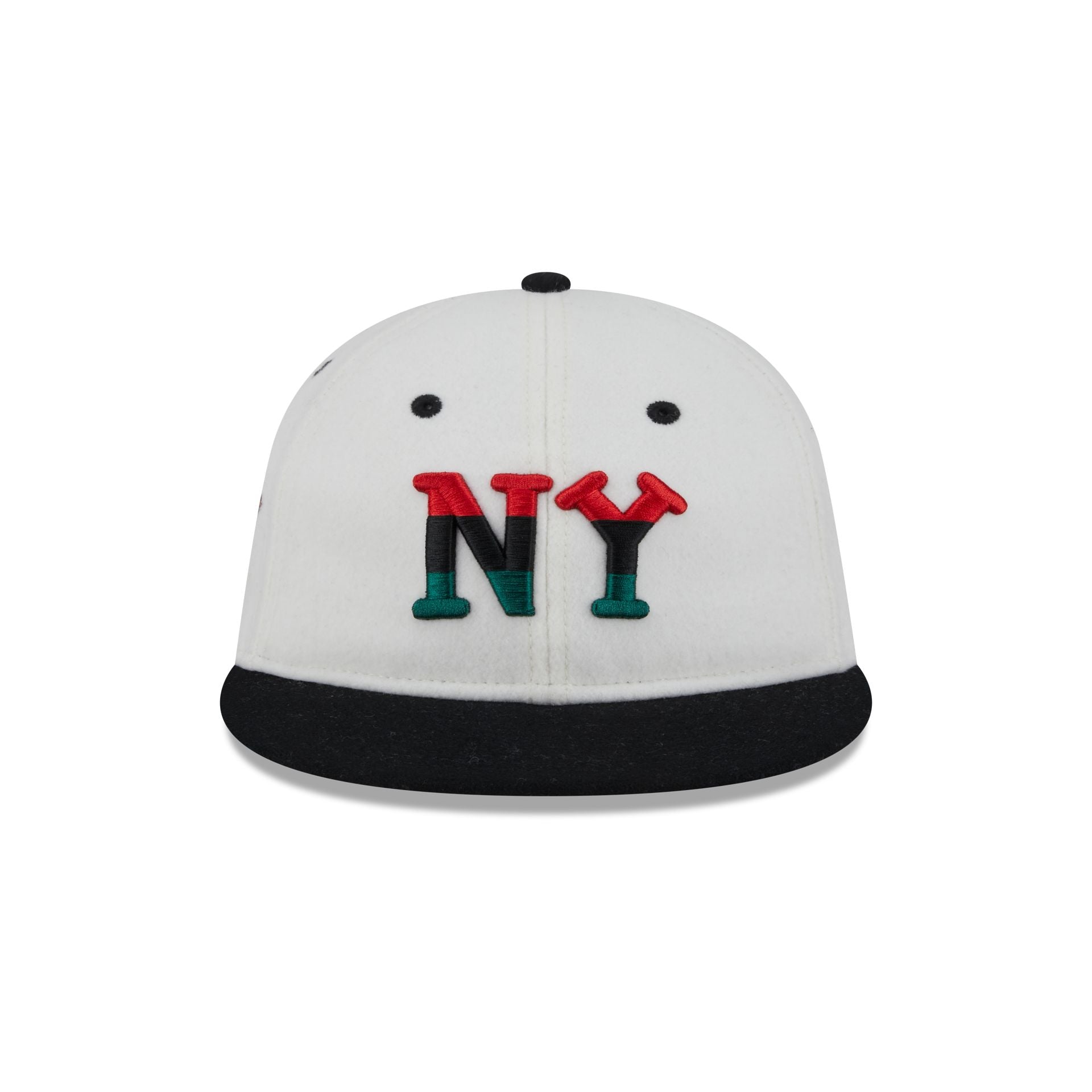 New York Black Yankees Tri Color Retro Crown 9FIFTY Snapback Hat