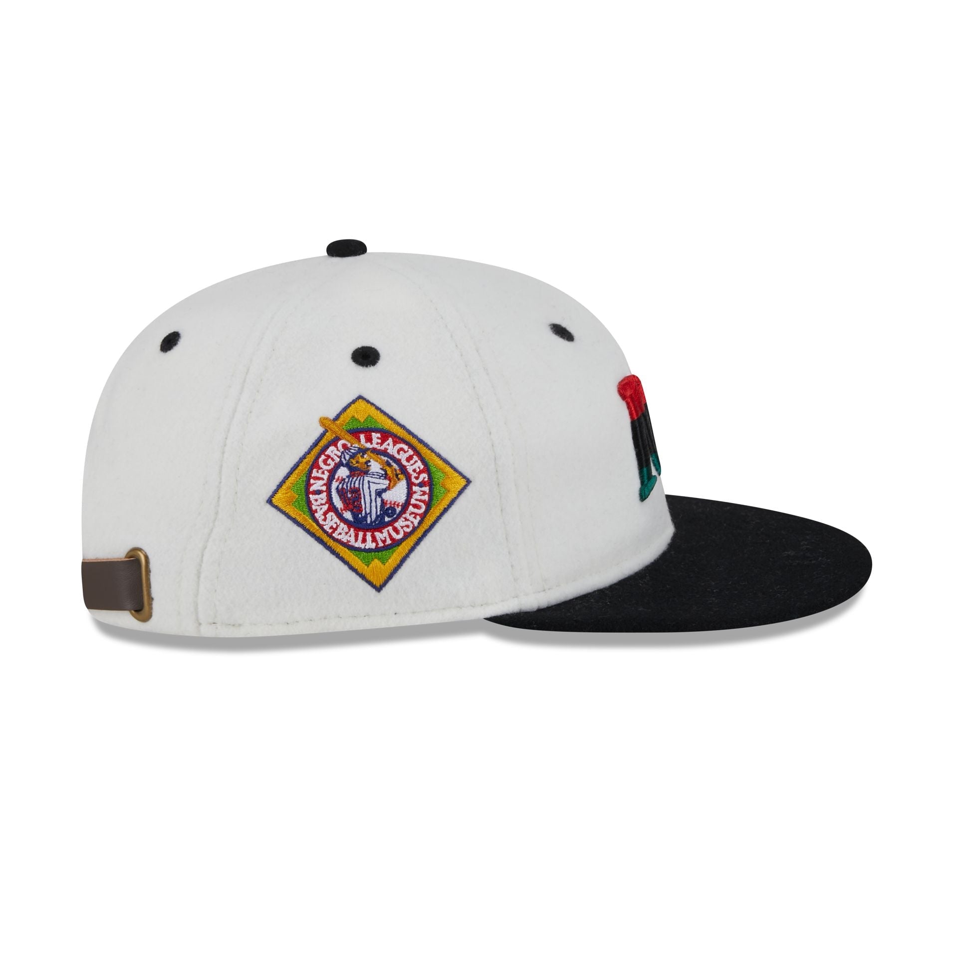 New York Black Yankees Tri Color Retro Crown 9FIFTY Snapback Hat