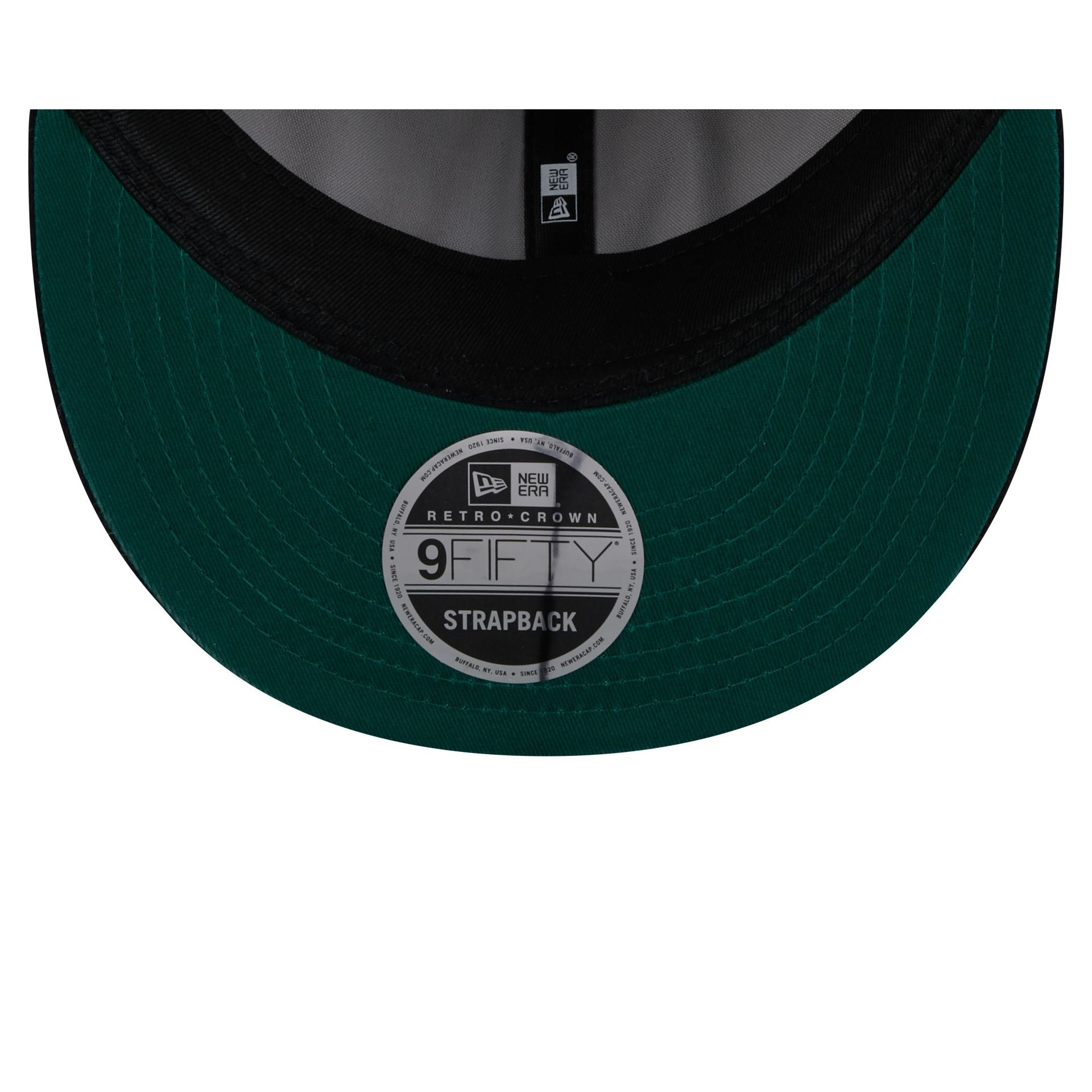 New York Black Yankees Tri Color Retro Crown 9FIFTY Snapback Hat
