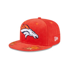 Just Caps Floral Corduroy Denver Broncos 59FIFTY Fitted Hat