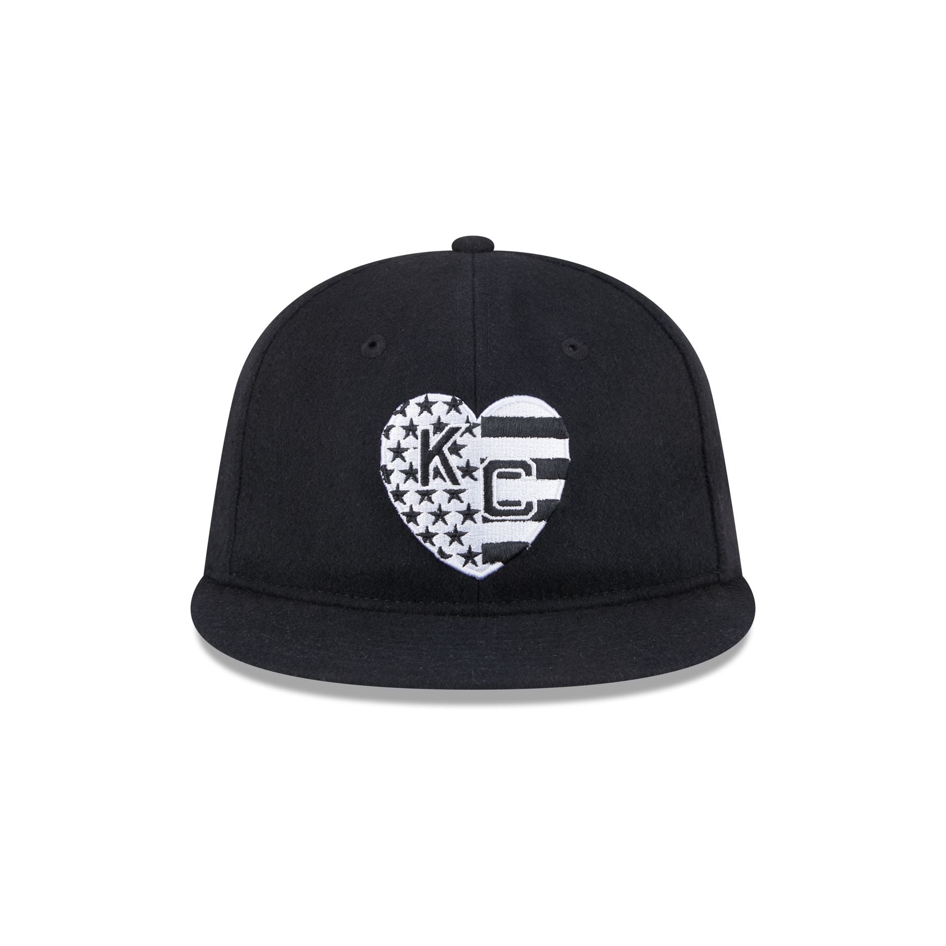 Kansas City Monarchs Flag Retro Crown 59FIFTY Fitted Hat