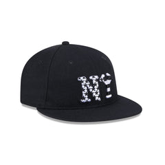 New York Black Yankees Flag Retro Crown 59FIFTY Fitted Hat